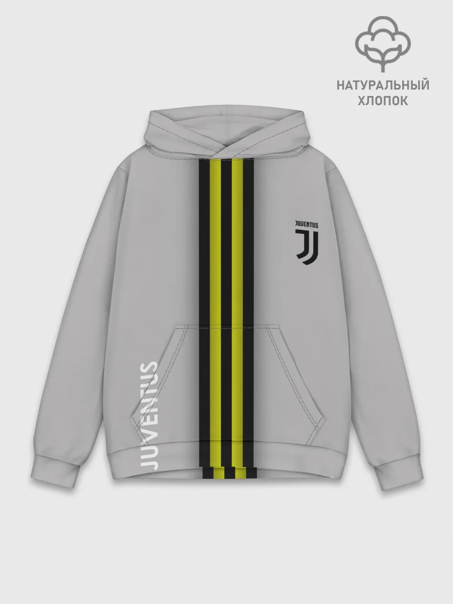 Худи мужской база хлопок / Juventus