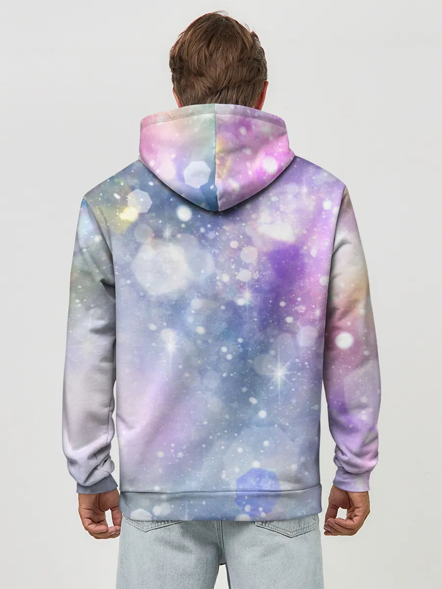 Худи мужской база хлопок / Звездное небо