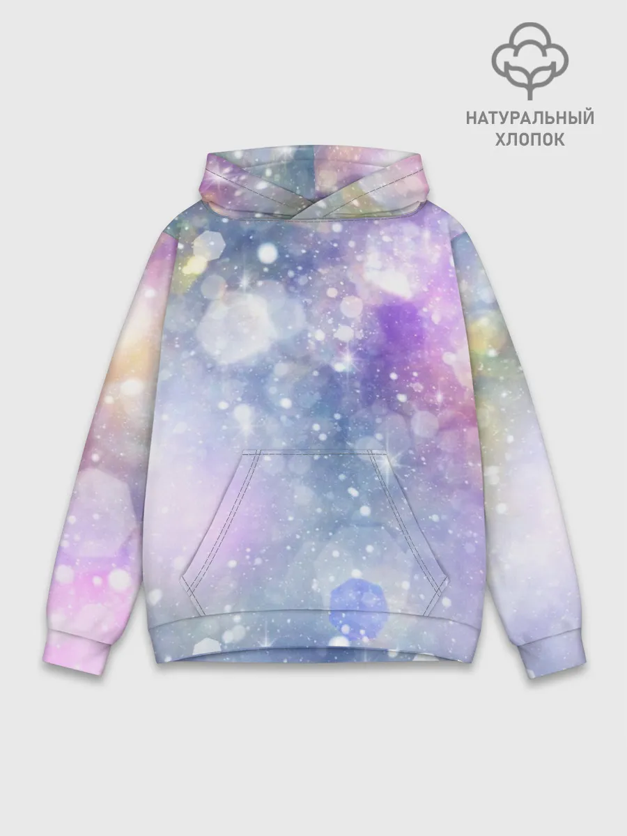 Худи мужской база хлопок / Звездное небо
