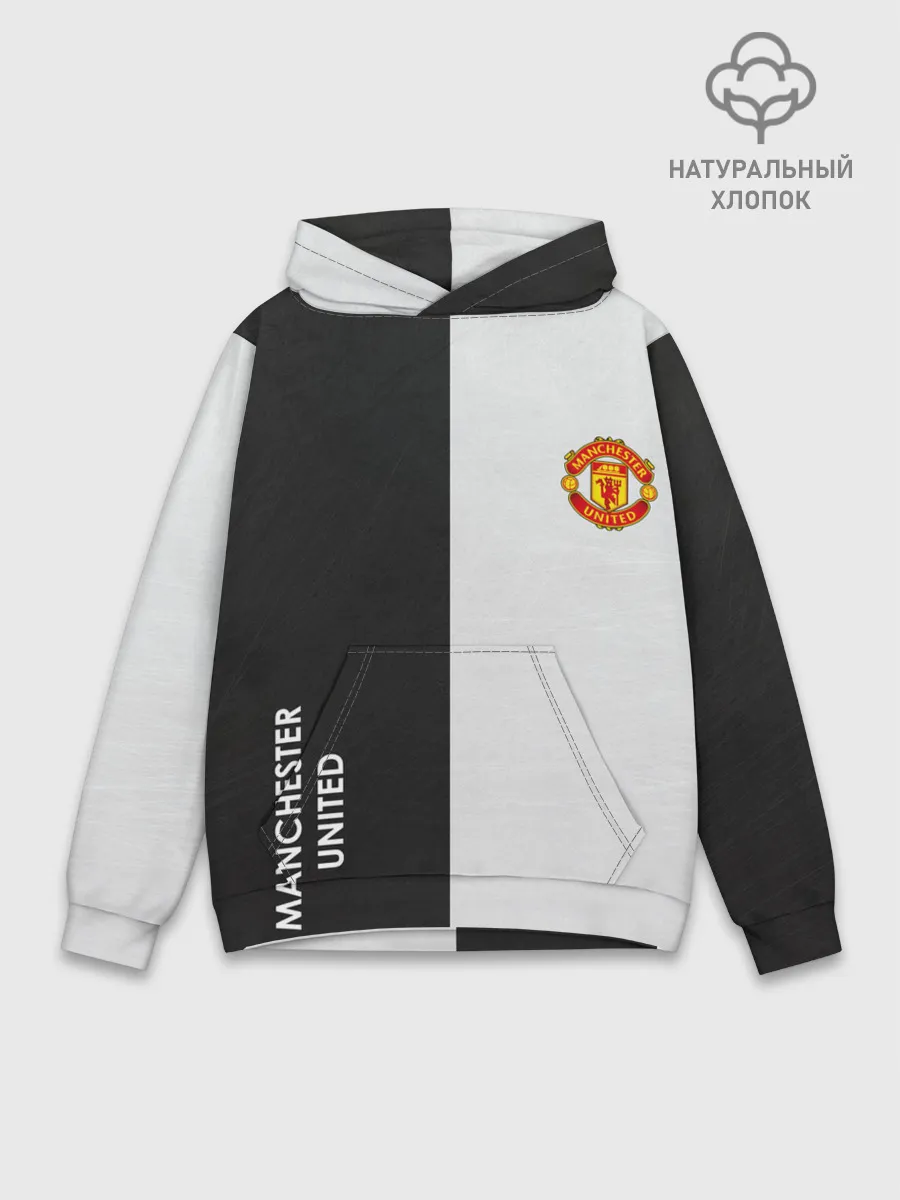 Худи мужской база хлопок / Manchester United