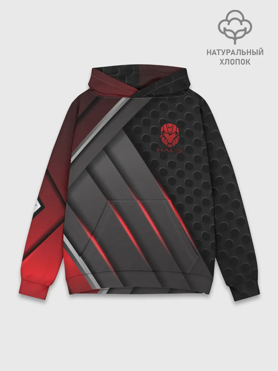 Худи мужской база хлопок / Halo