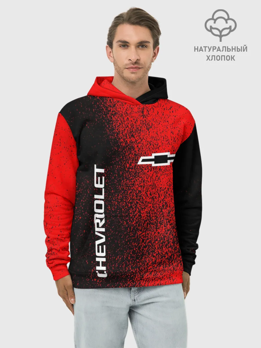 Худи мужской база хлопок / CHEVROLET