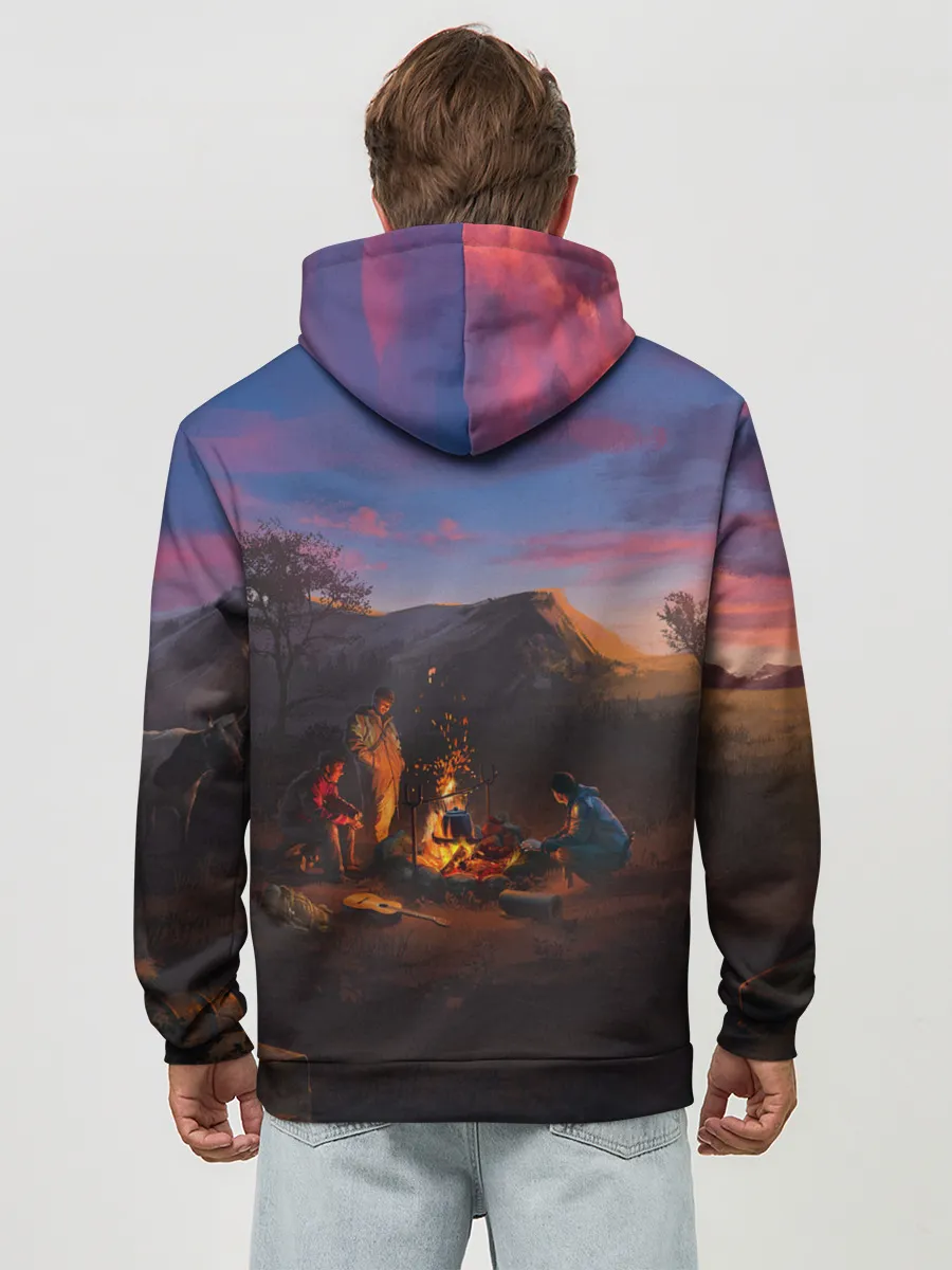 Худи мужской база хлопок / ATOM RPG