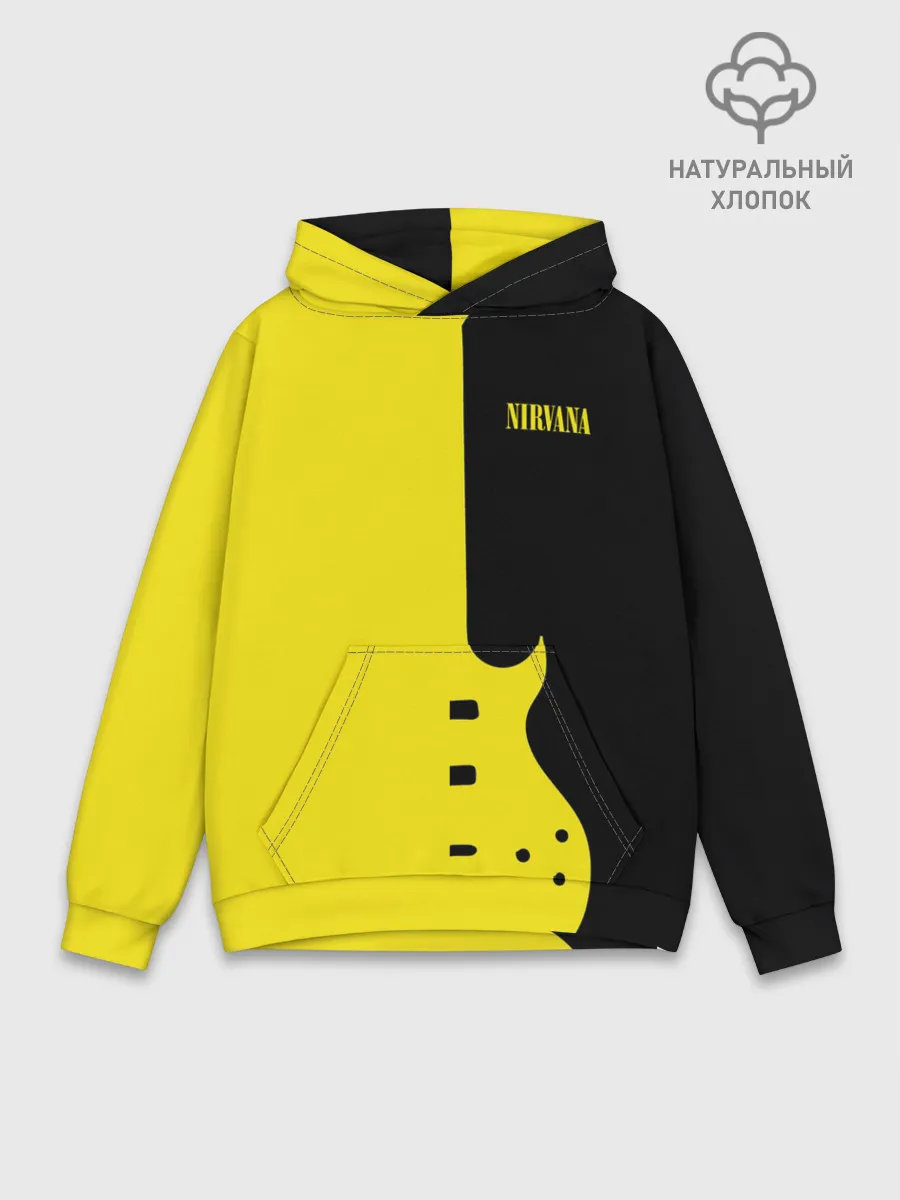 Худи мужской база хлопок / Nirvana