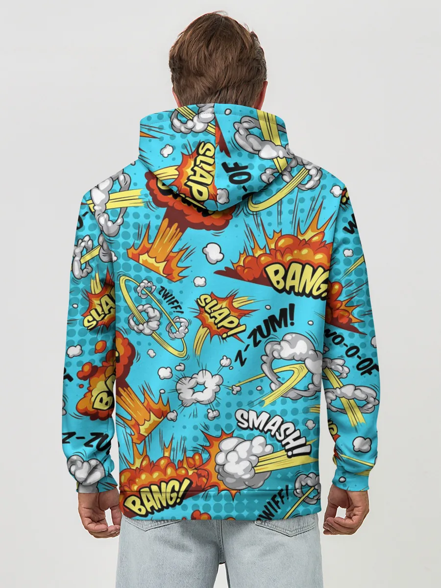 Худи мужской база хлопок / COMICS ART