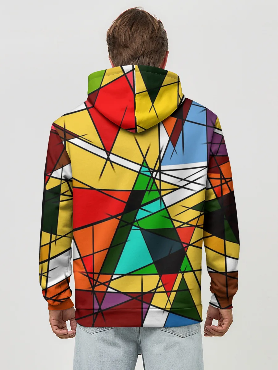 Худи мужской база хлопок / ПИКАССО