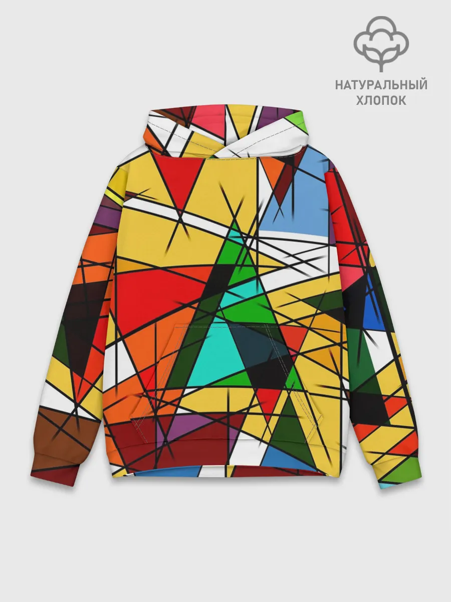 Худи мужской база хлопок / ПИКАССО