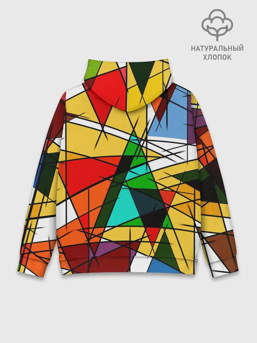 Худи мужской база хлопок / ПИКАССО