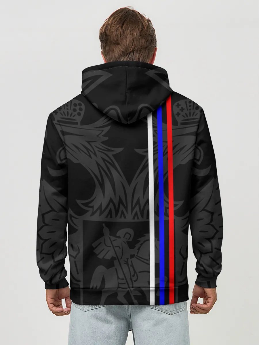 Худи мужской база хлопок / РОССИЯ