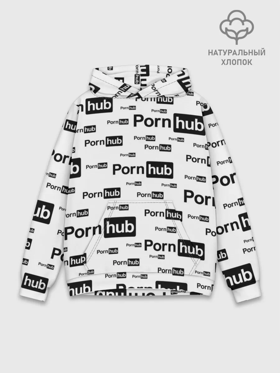 Худи мужской база хлопок / PornHub