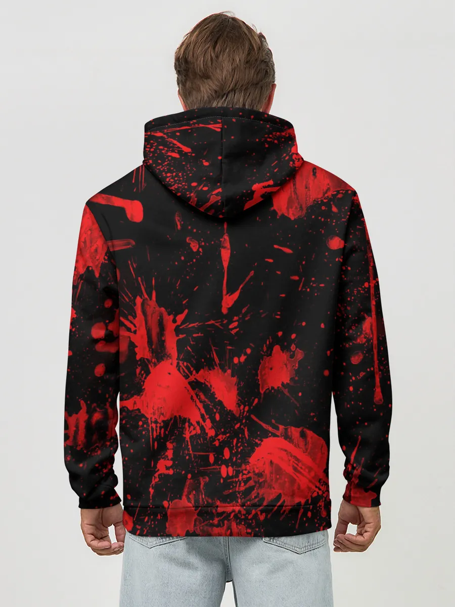 Худи мужской база хлопок / Анархия