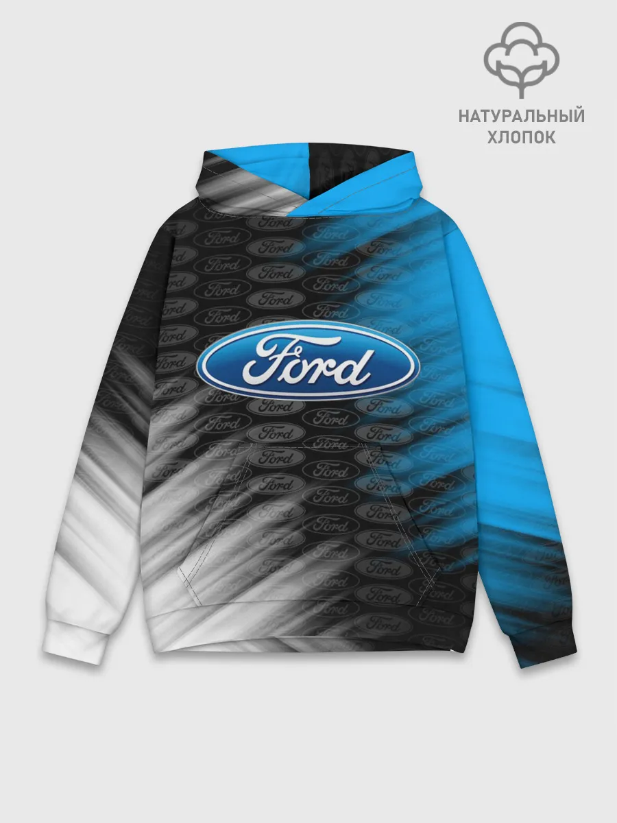Худи мужской база хлопок / FORD