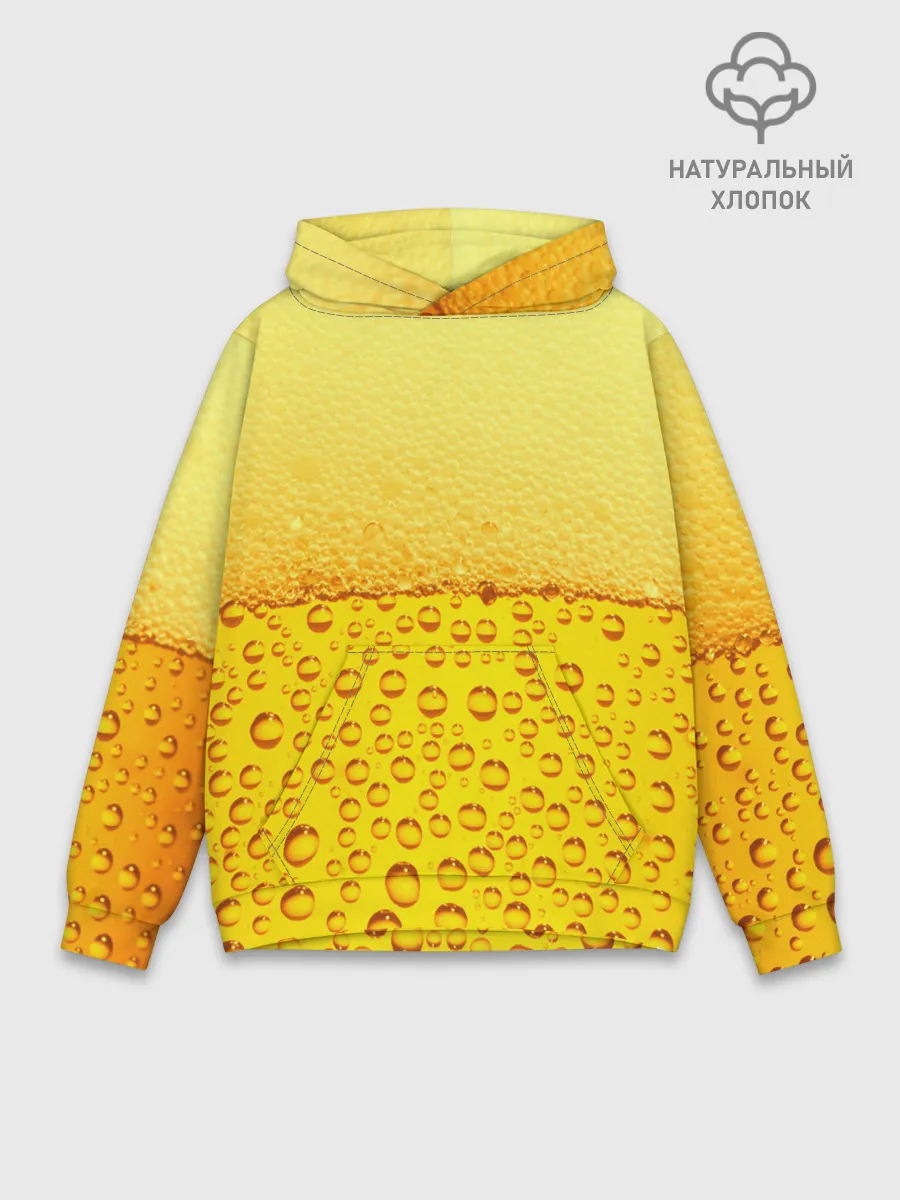 Худи мужской база хлопок / ПИВО