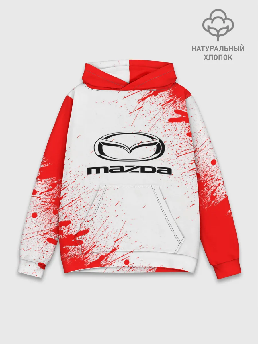 Худи мужской база хлопок / mazda