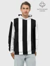 Худи мужской база хлопок / Полоска