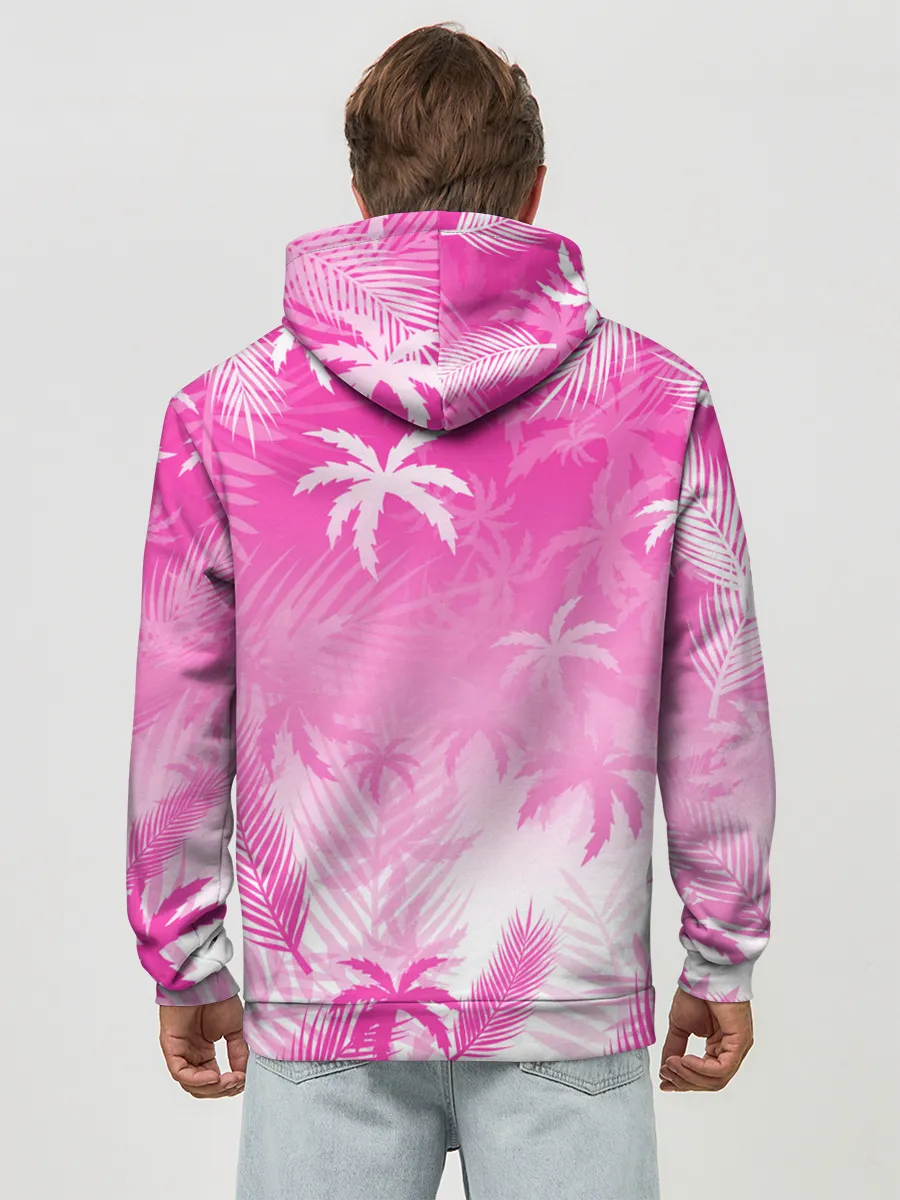 Худи мужской база хлопок / БЕЛЫЕ ПАЛЬМЫ ПАЛЬМЫ