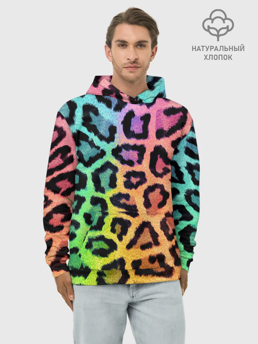 Худи мужской база хлопок / JAGUAR GRADIENT