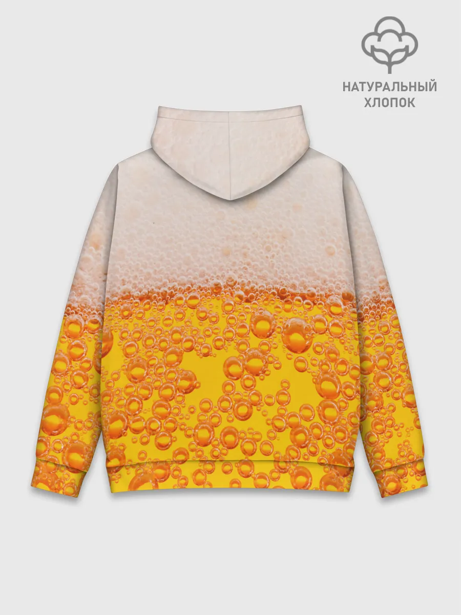 Худи мужской база хлопок / ПИВО с пеной