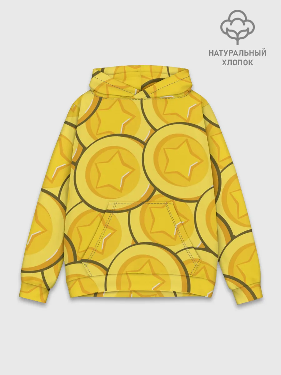 Худи мужской база хлопок / МОНЕТКИ