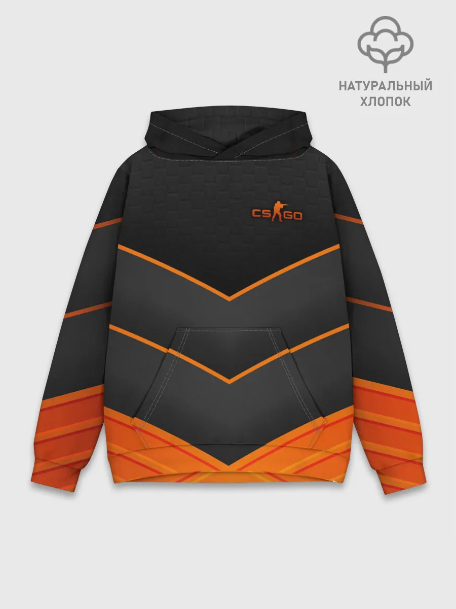Худи мужской база хлопок / Counter-Strike
