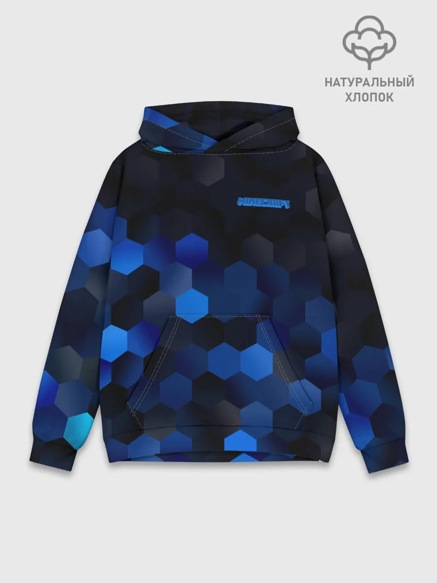 Худи мужской база хлопок / Minecraft