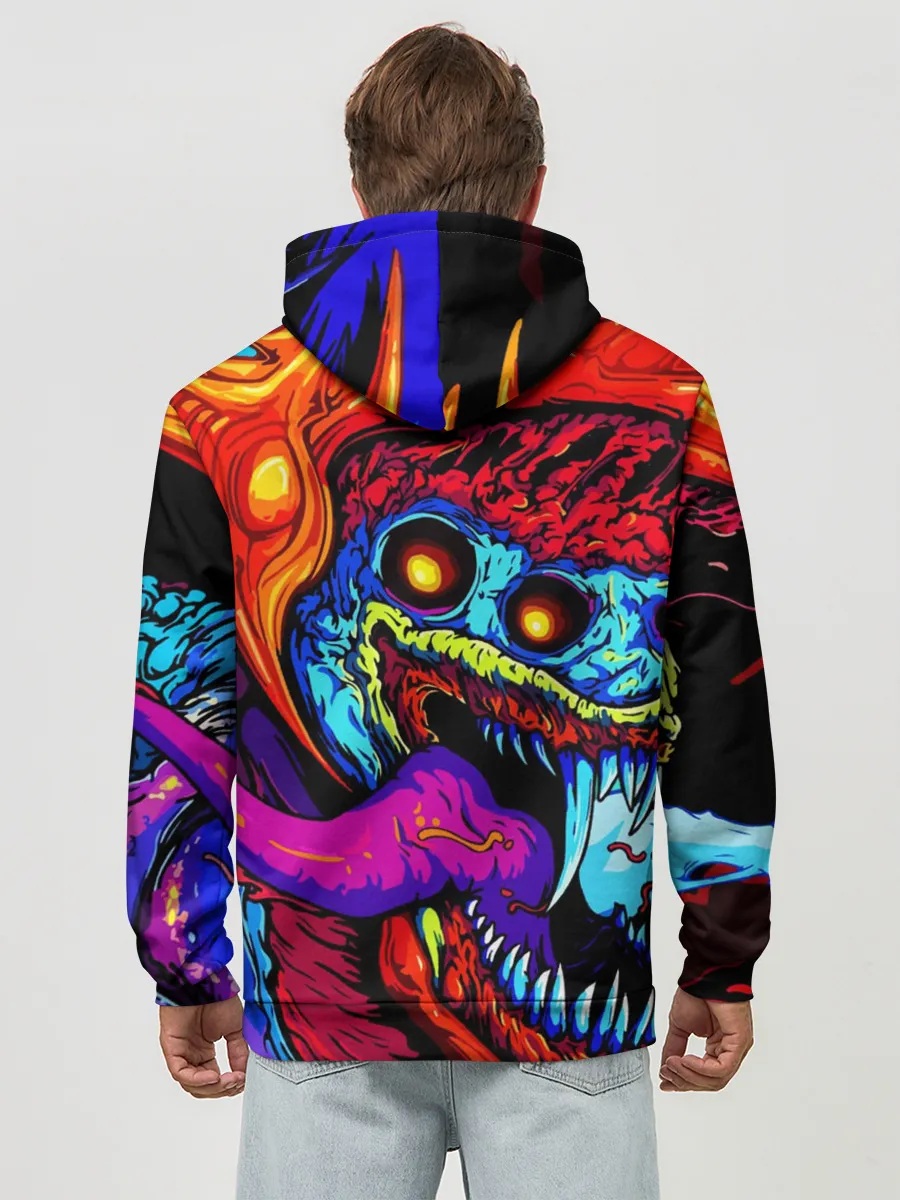 Худи мужской база хлопок / HYPER BEAST | CS GO