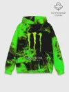 Худи мужской база хлопок / MONSTER ENERGY