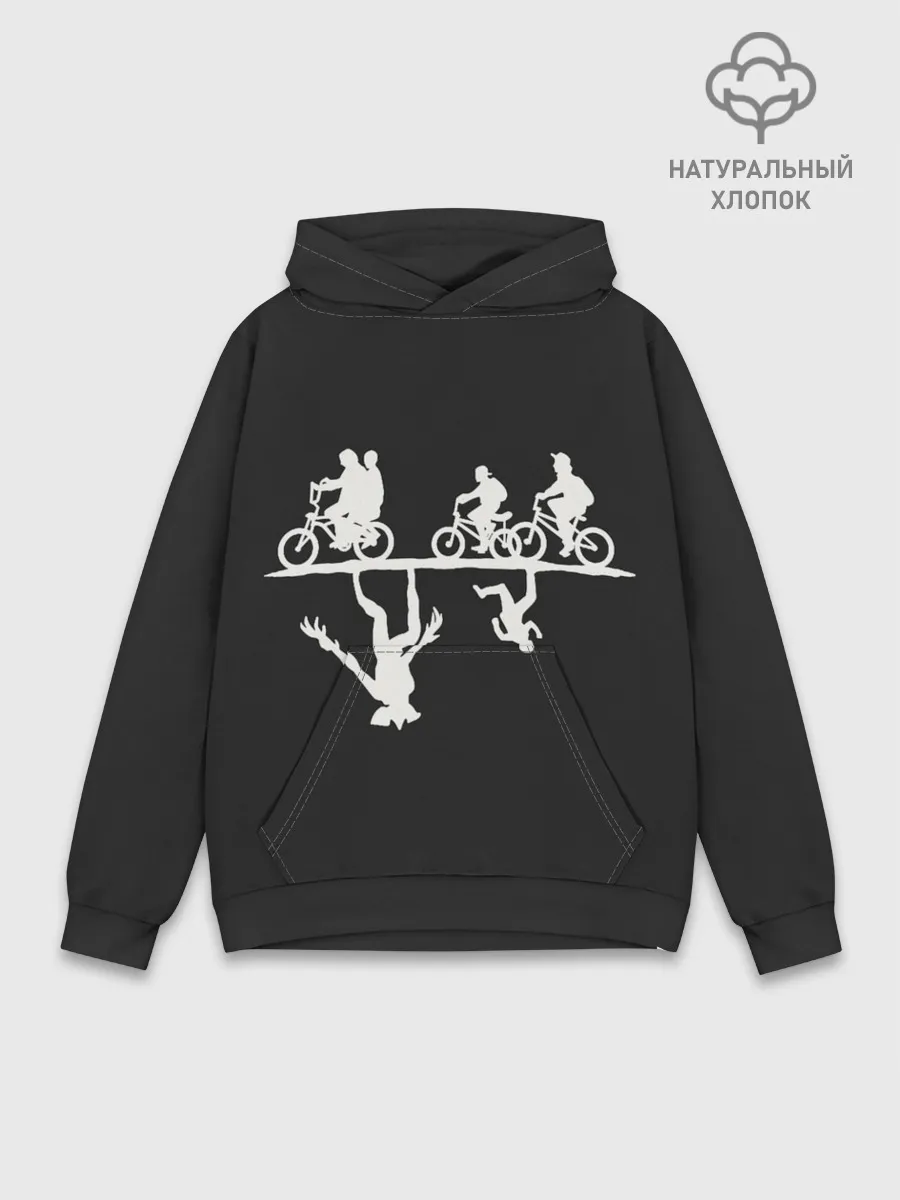 Худи мужской база хлопок / Очень Странные Дела