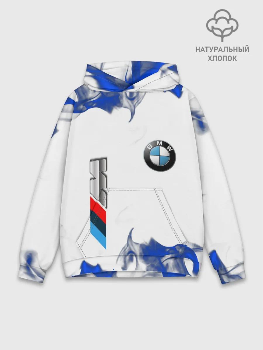 Худи мужской база хлопок / BMW