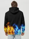 Худи мужской база хлопок / БИТВА ОГНЕЙ