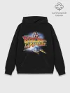 Худи мужской база хлопок / Back to the Future