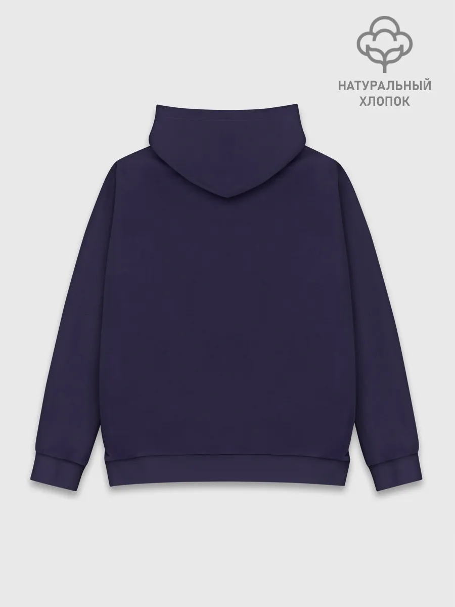 Худи мужской база хлопок / Back to the Future