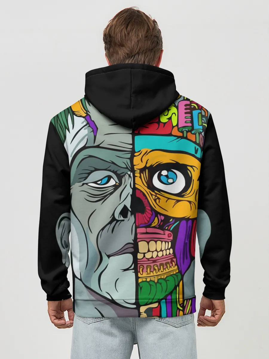 Худи мужской база хлопок / Франкенштейн