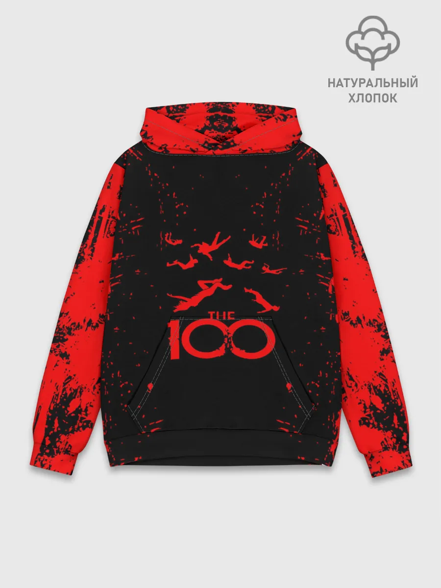 Худи мужской база хлопок / СОТНЯ