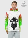 Худи мужской база хлопок / МОТОЦИКЛЫ