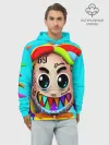 Худи мужской база хлопок / 6IX9INE