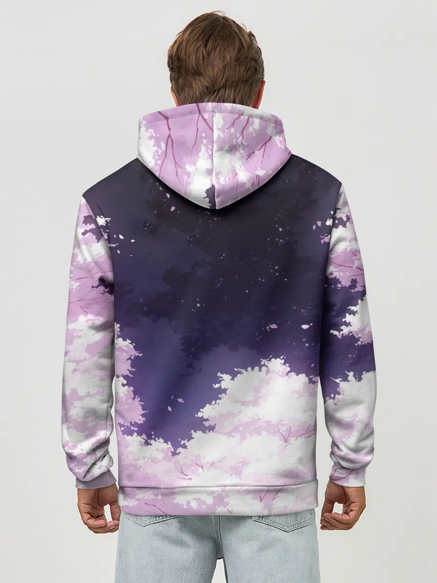 Худи мужской база хлопок / Незуко