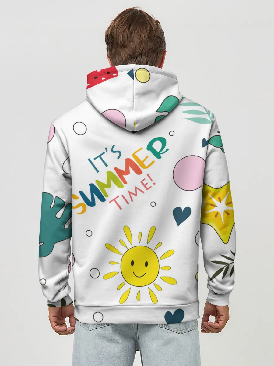 Худи мужской база хлопок / summer time