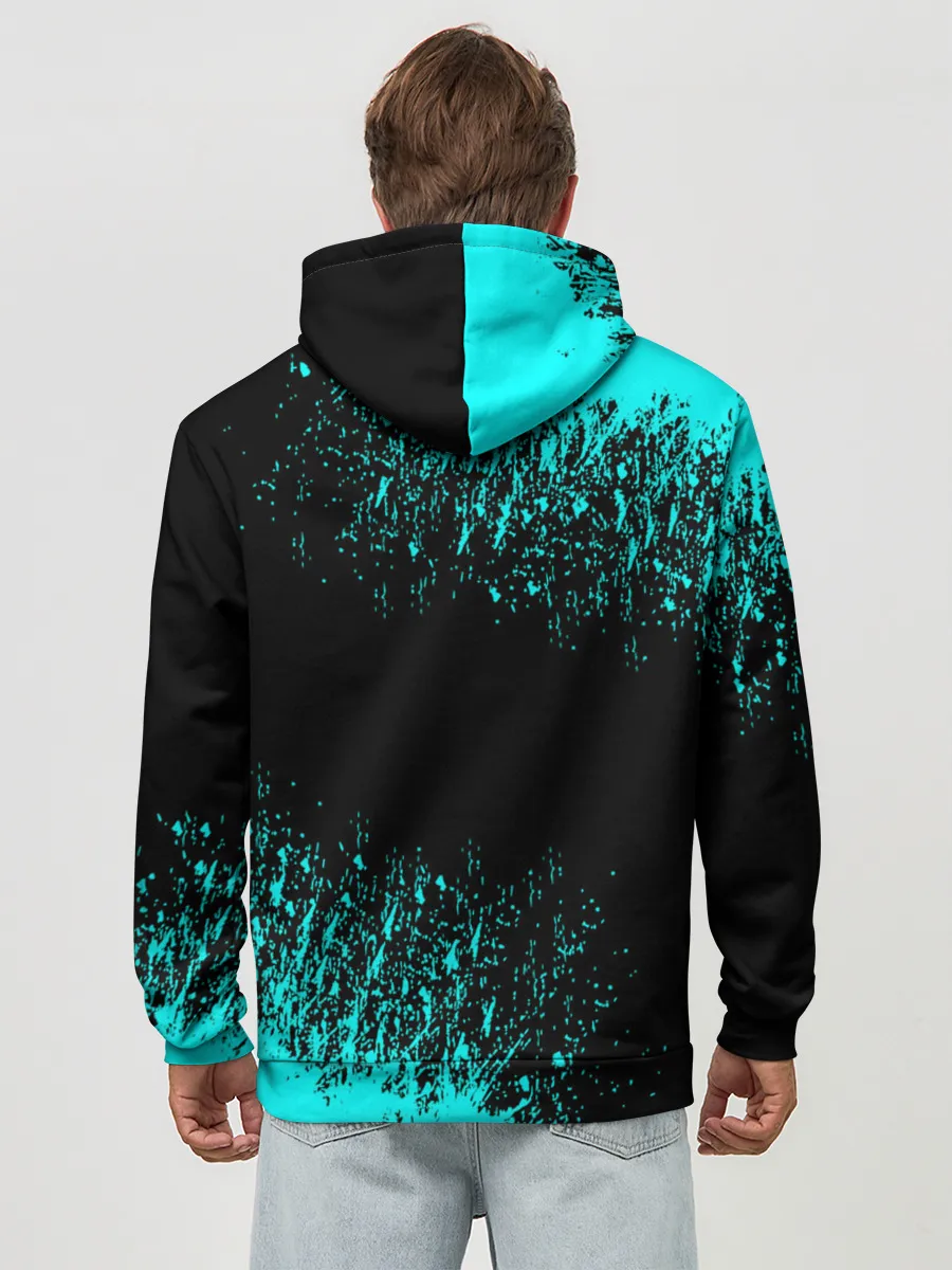 Худи мужской база хлопок / Краска