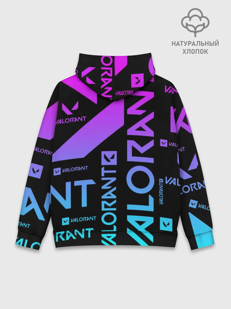 Худи мужской база хлопок / Valorant
