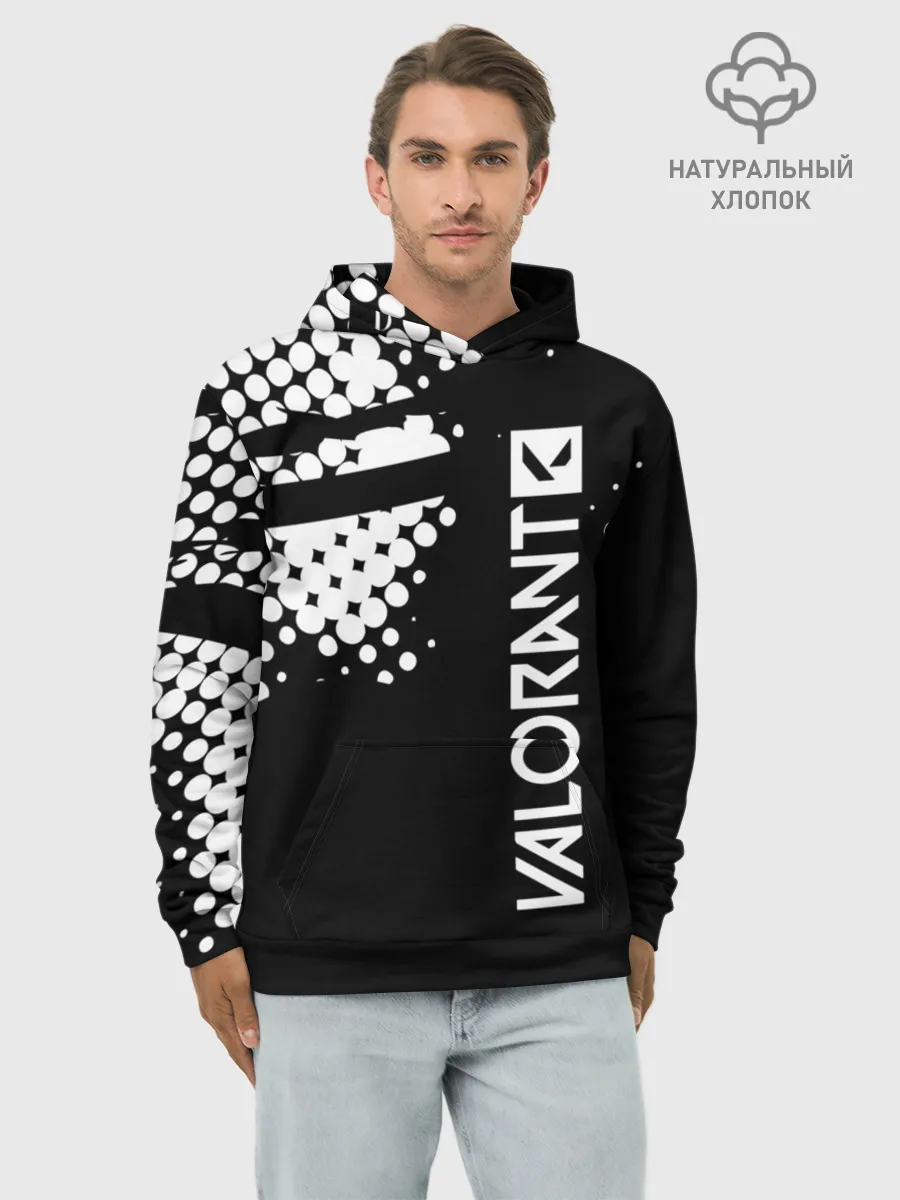 Худи мужской база хлопок / Valorant