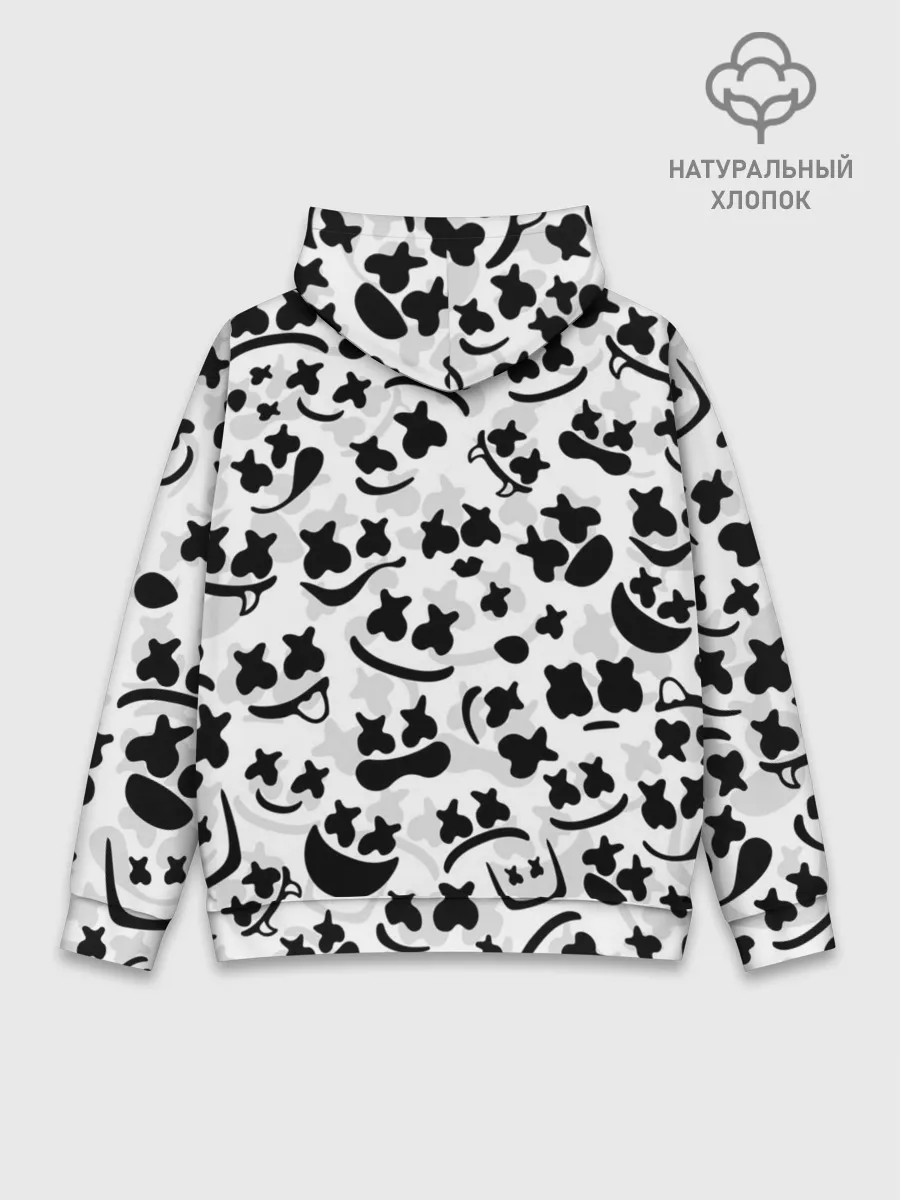 Худи мужской база хлопок / MARSHMELLO FACE