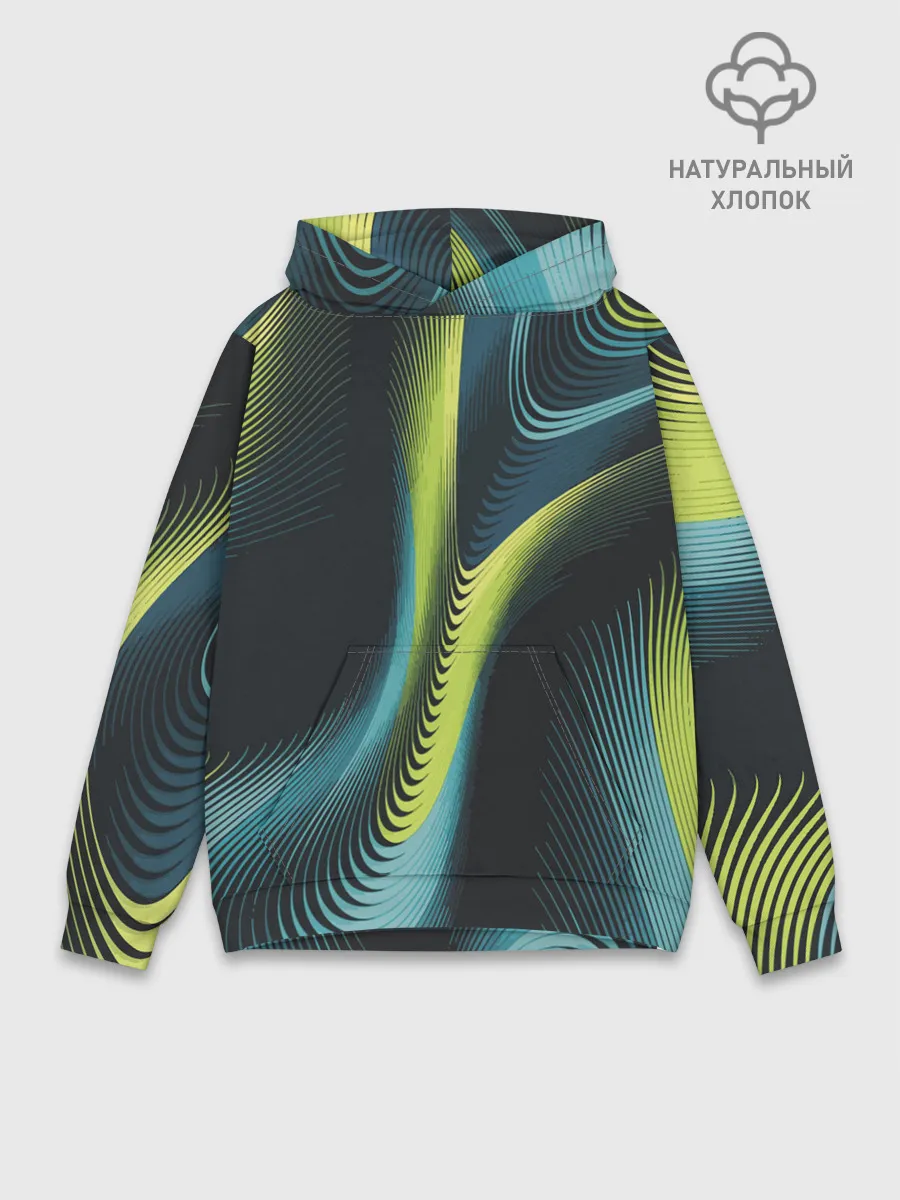 Худи мужской база хлопок / Wave