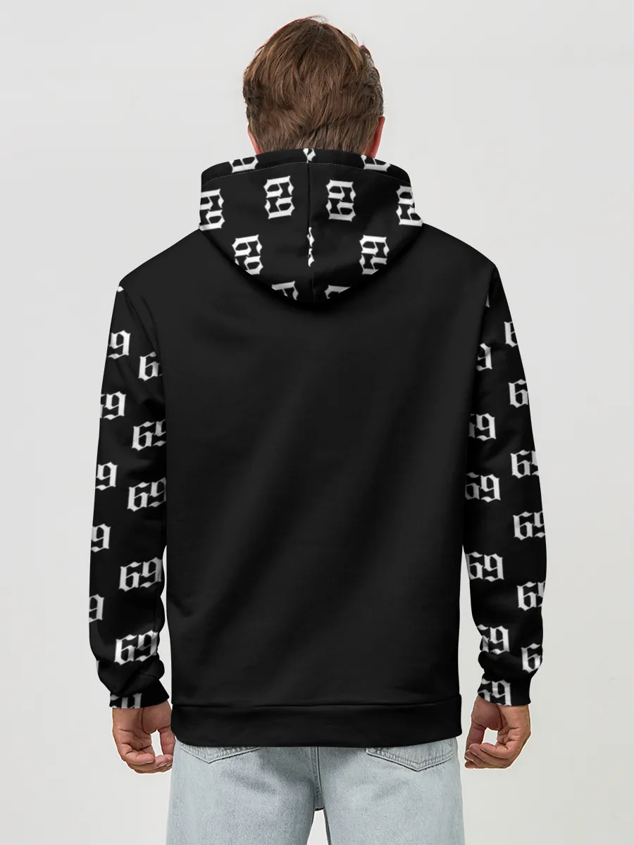Худи мужской база хлопок / 6ix9ine Tekashi