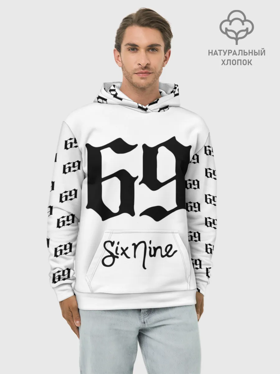 Худи мужской база хлопок / 6ix9ine Tekashi