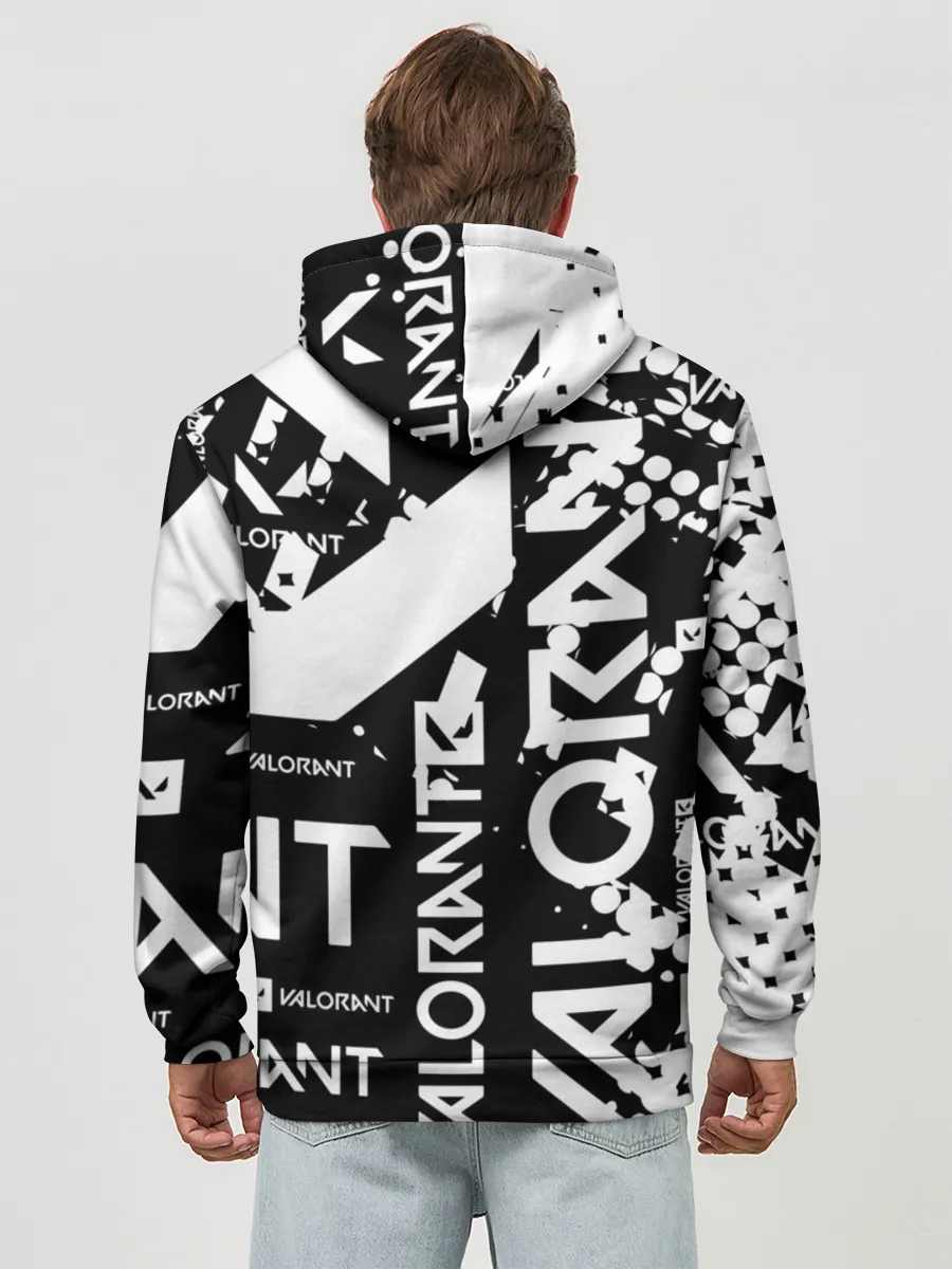 Худи мужской база хлопок / Valorant