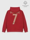 Худи мужской база хлопок / Ronaldo home EURO 2020