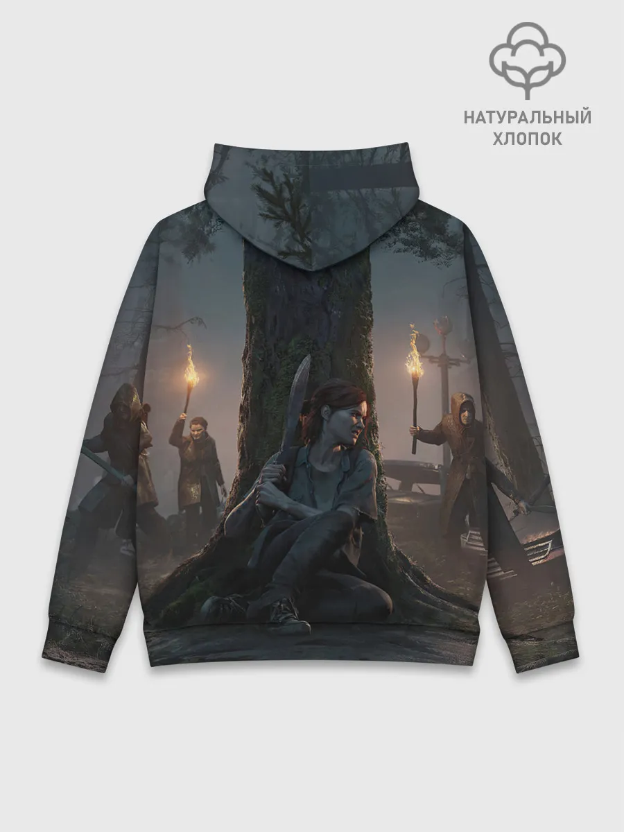 Худи мужской база хлопок / The last of us 2