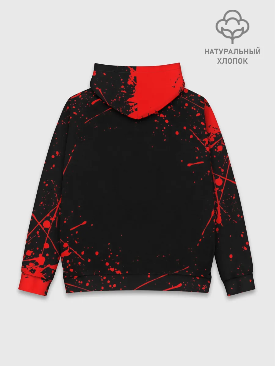 Худи мужской база хлопок / GOD OF WAR