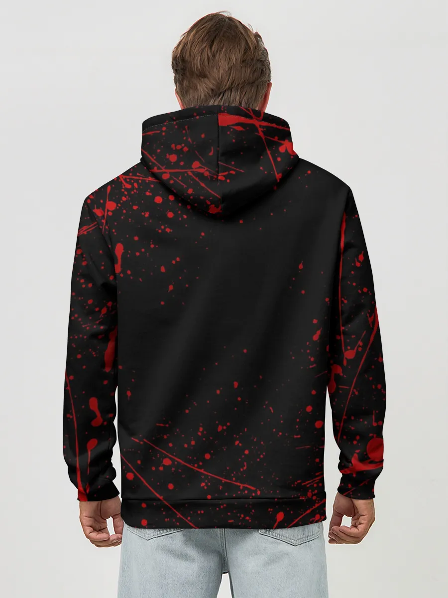 Худи мужской база хлопок / GOD OF WAR